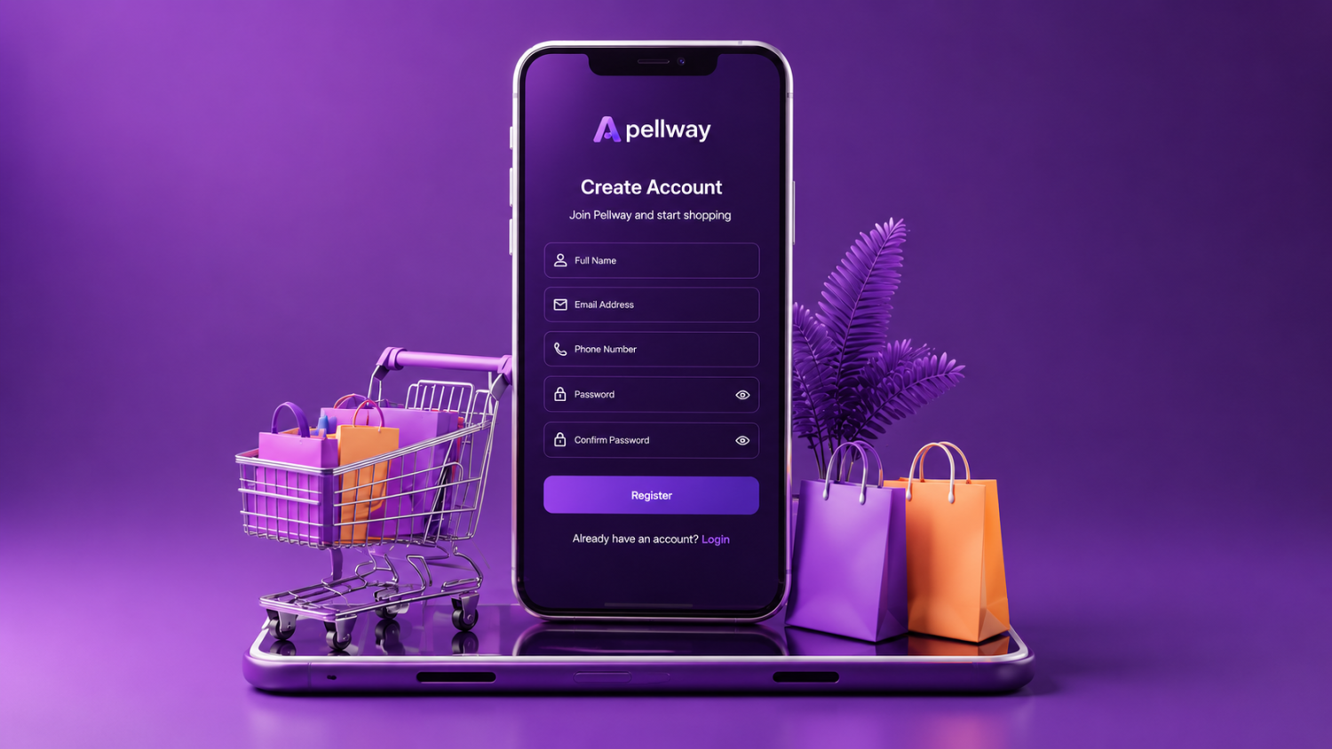 Customer Register Page Image
