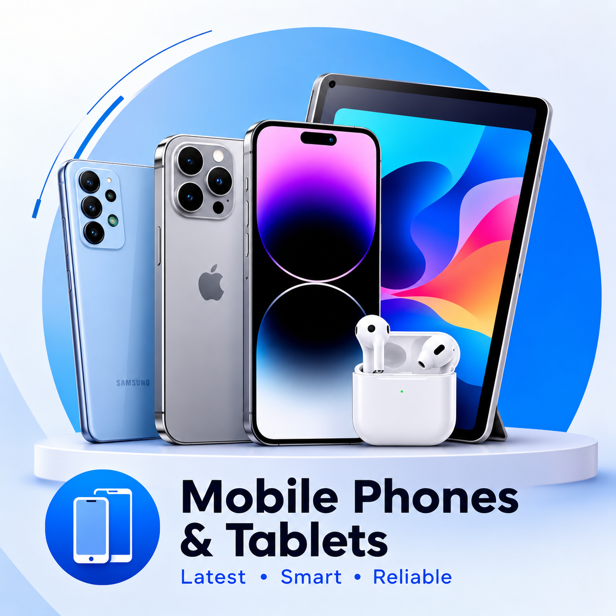 Mobile phones & tablets