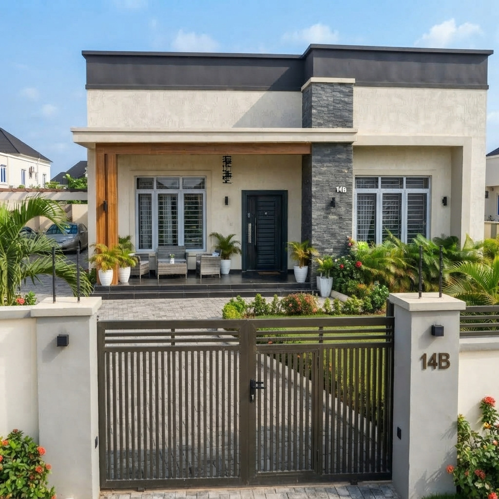 Modern 3-Bedroom Bungalow