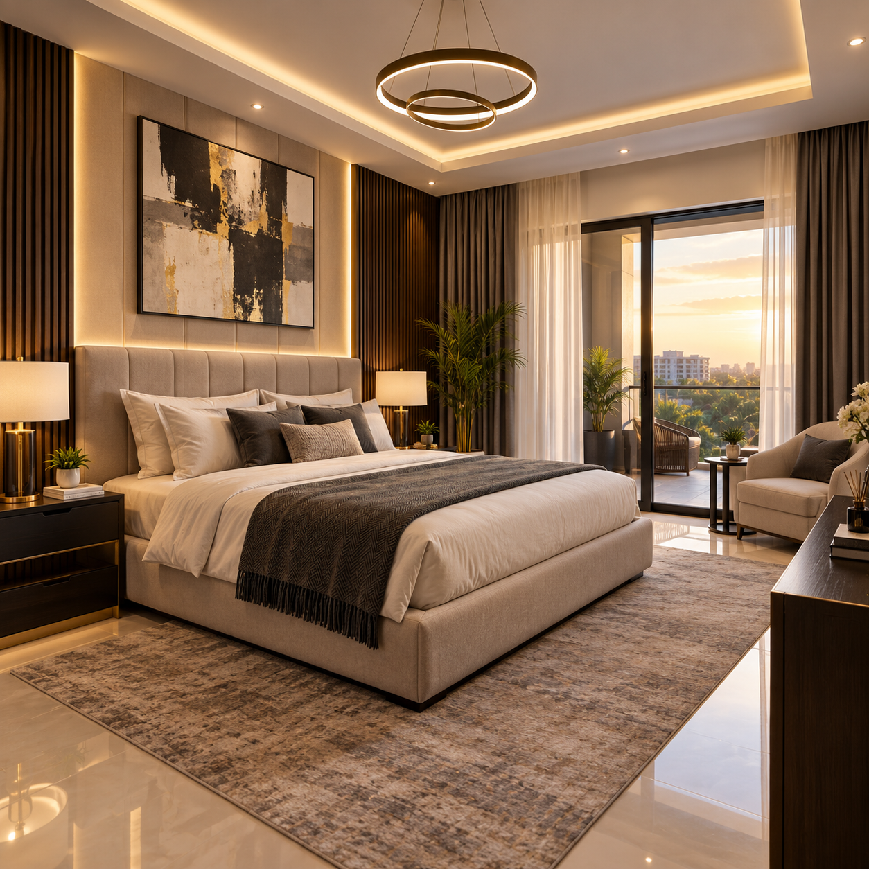 Modern 3-Bedroom Apartment